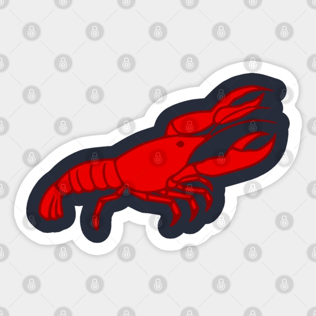 Crawfish Sticker by KayBee Gift Shop